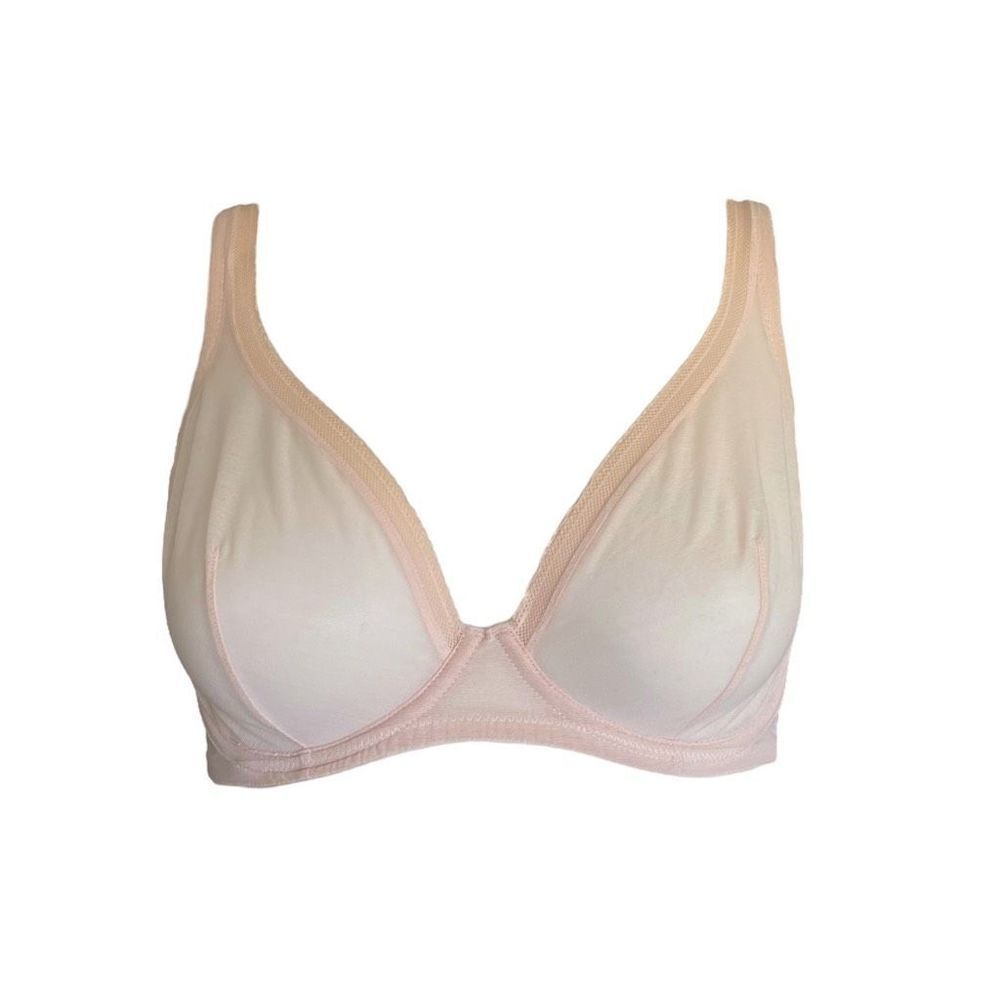 pastel coquette mesh bra 